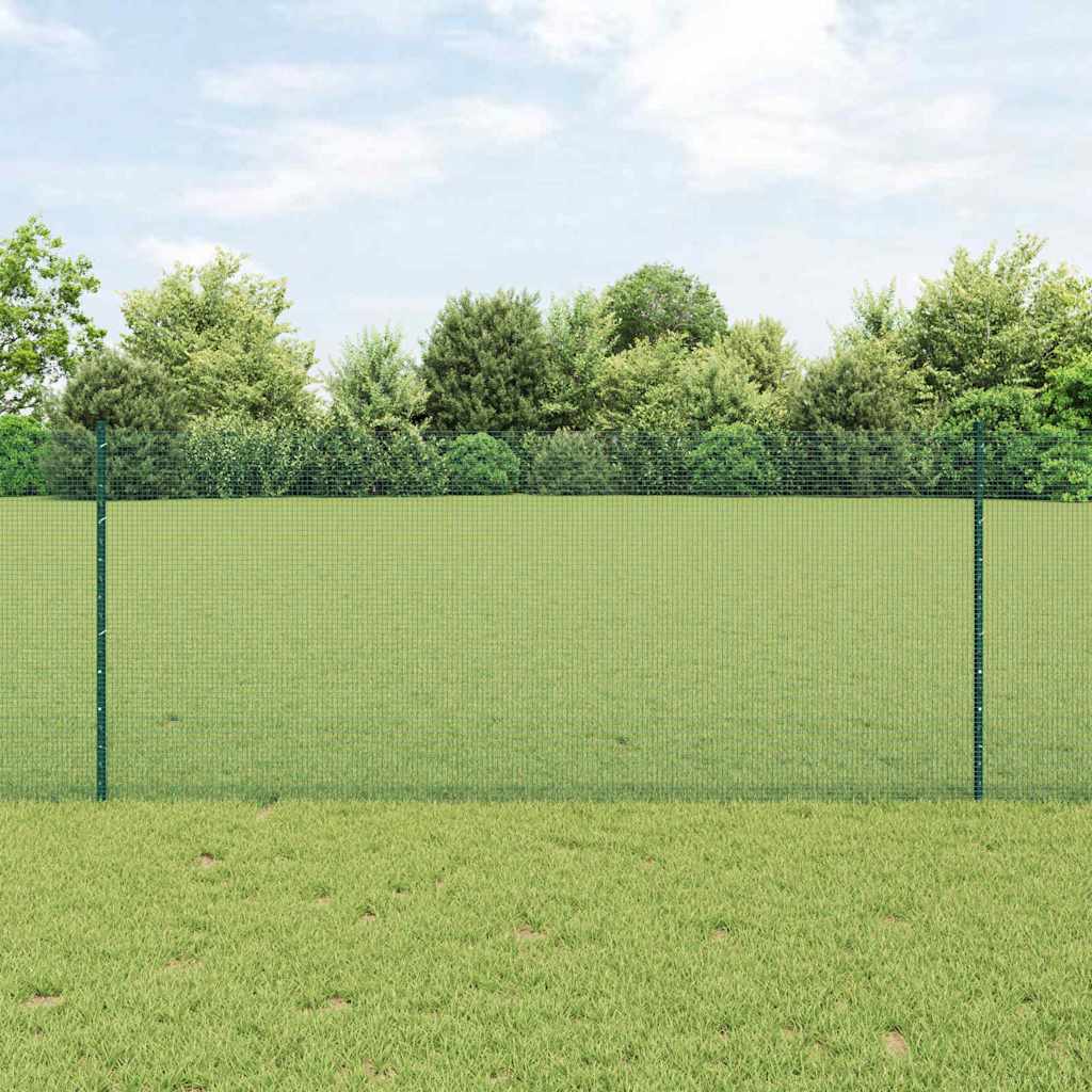Welded Wire Fence with Post 25 x 1 m (W x H)