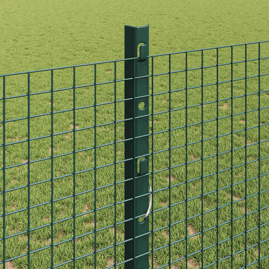 Fence with Post Green