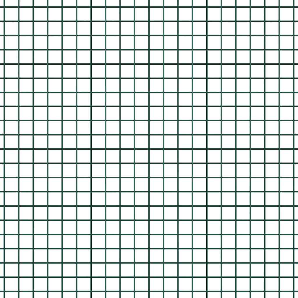 Fence with Post Green