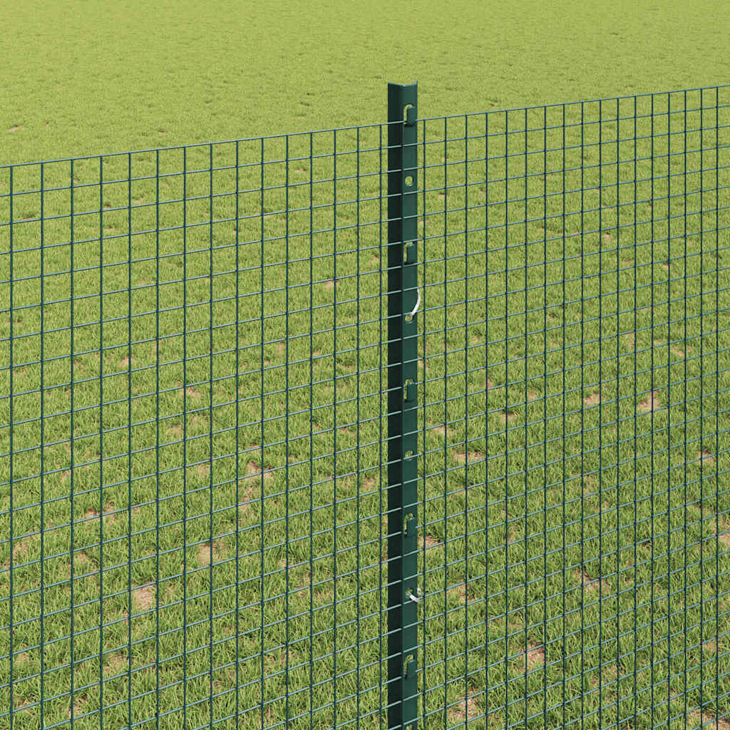 Fence with Post Green