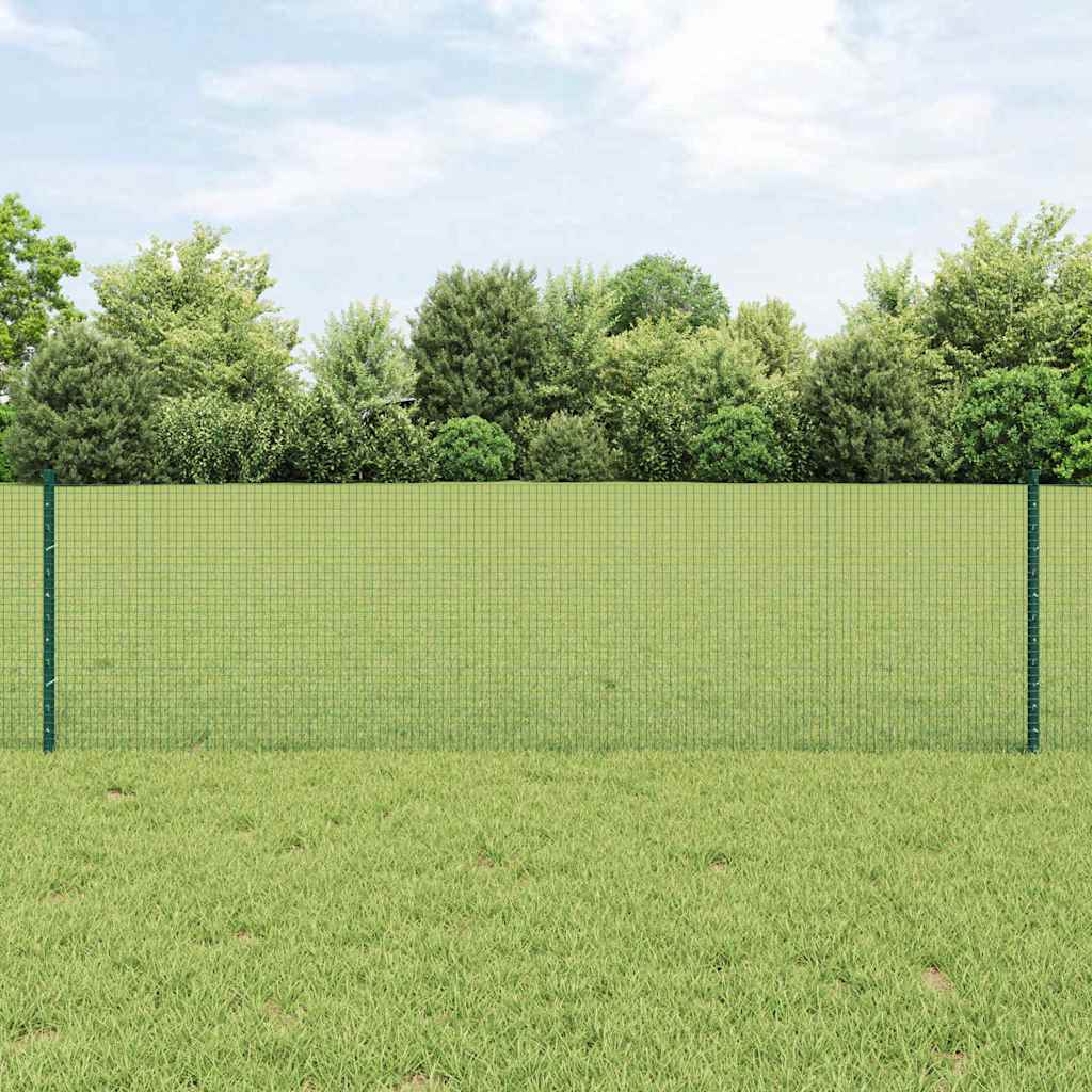 Fence with Post Green
