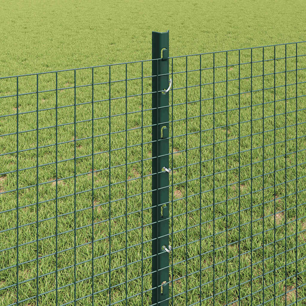 Fence with Post Green