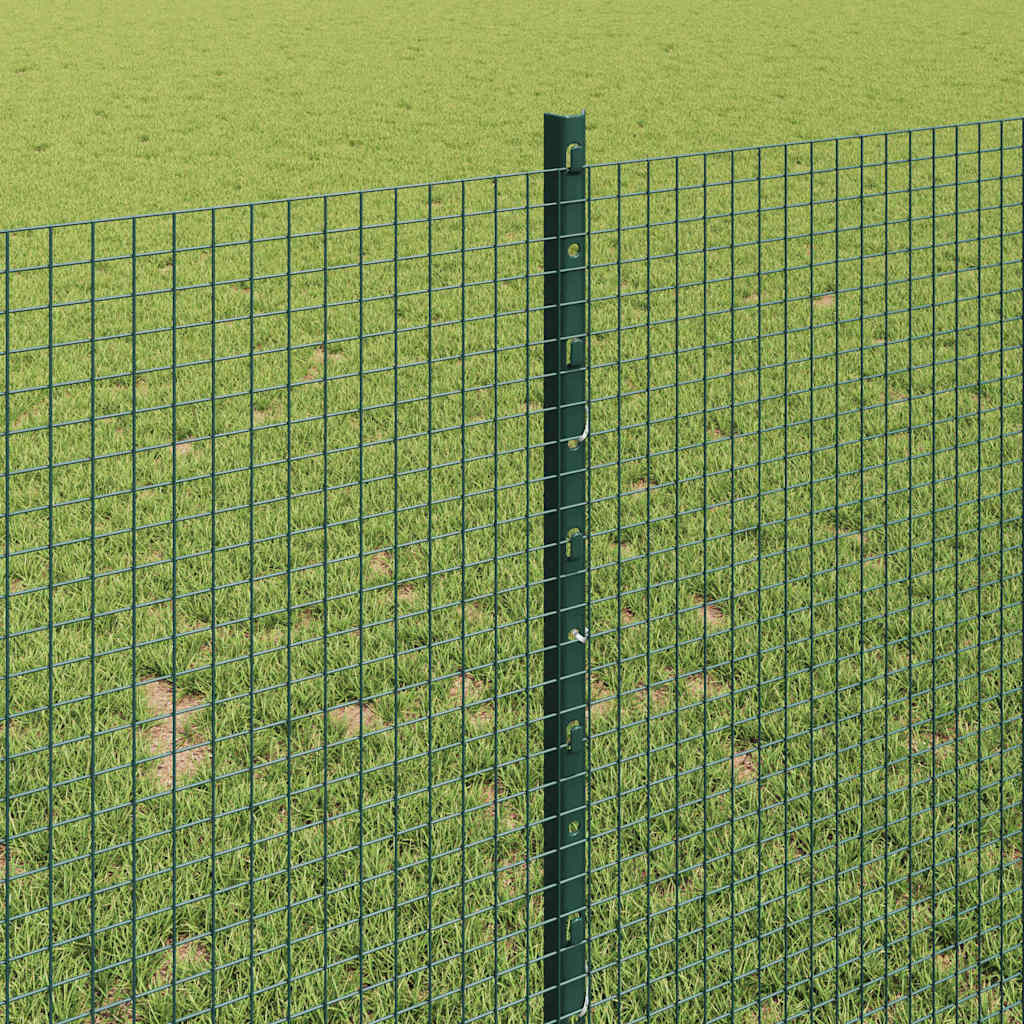 Fence with Post Green