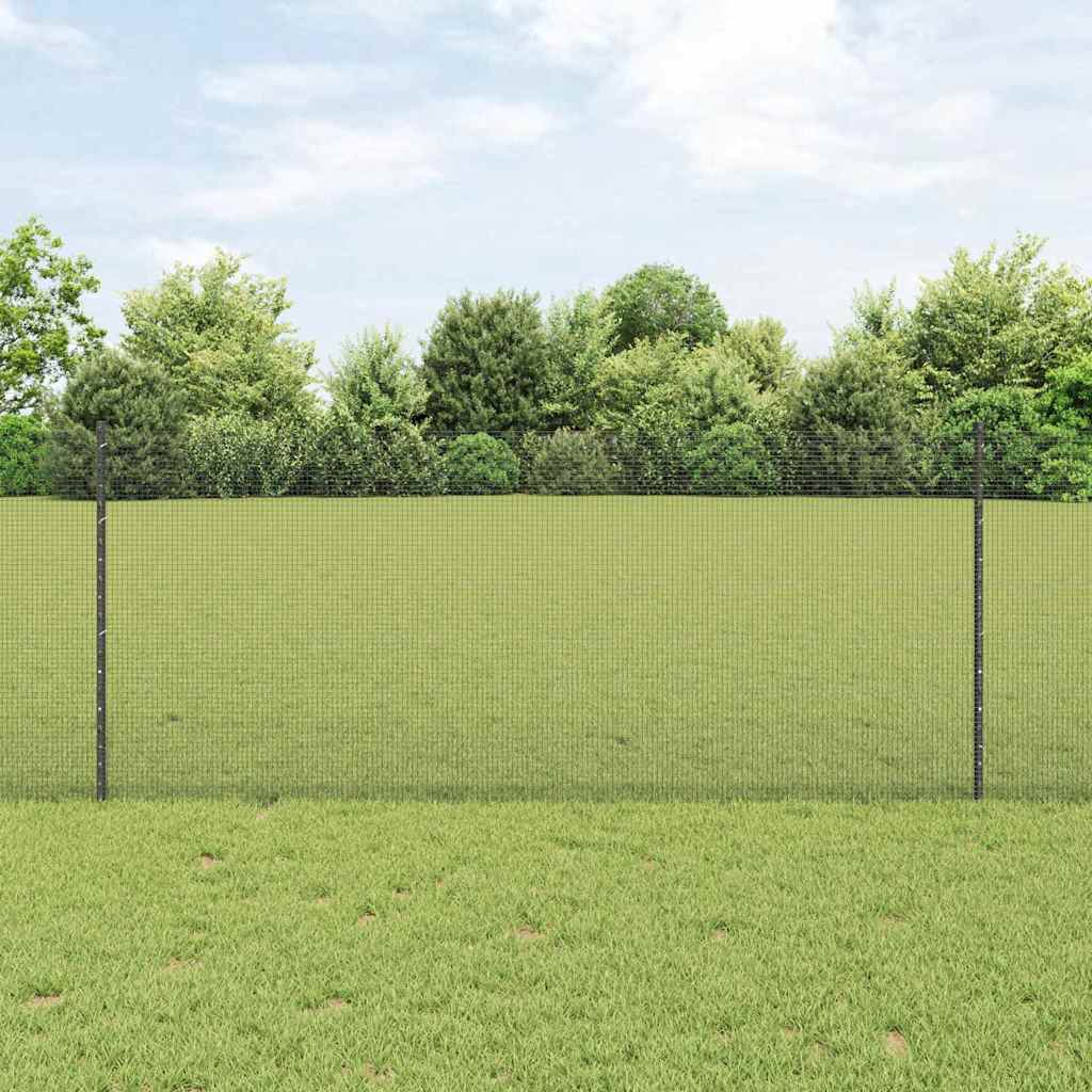Welded Wire Fence with Post 10 x 1 m (W x H)