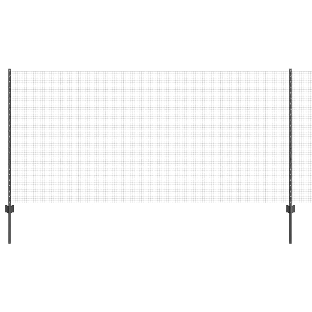 Fence with Post Grey