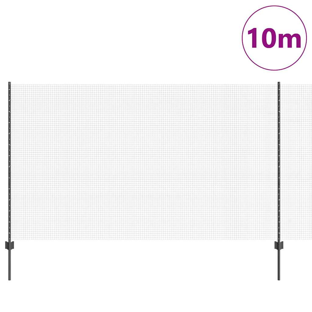 Fence with Post Grey