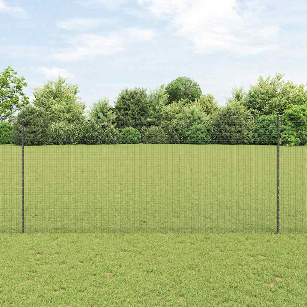 Fence with Post Grey