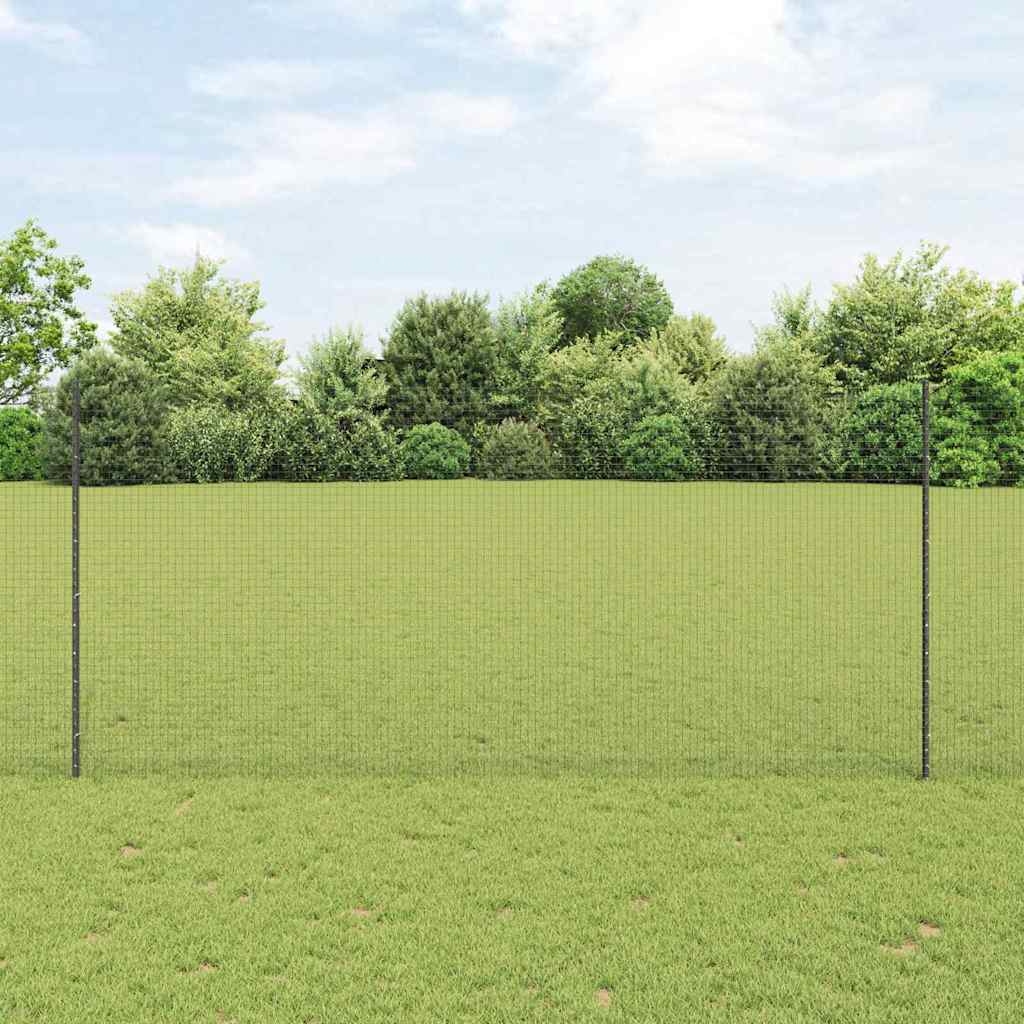 Fence with Post Grey