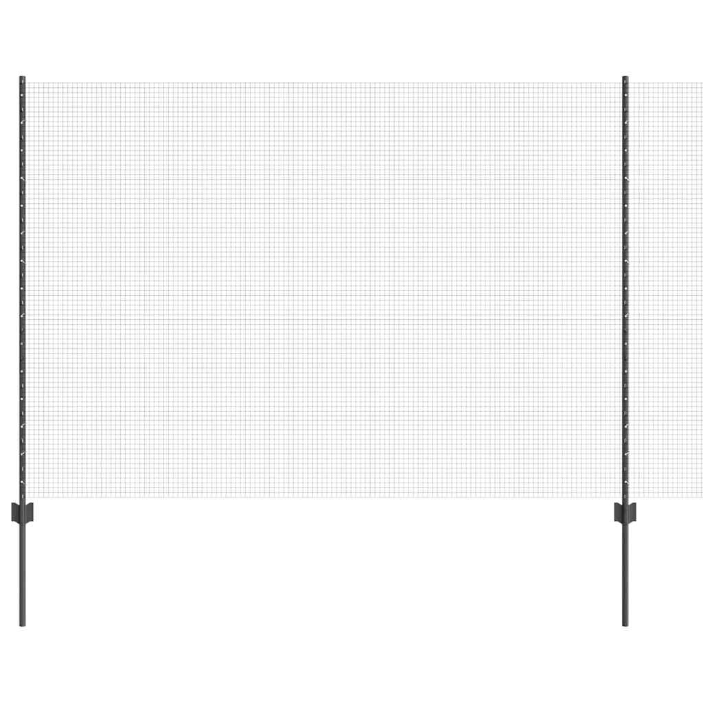 Fence with Post Grey