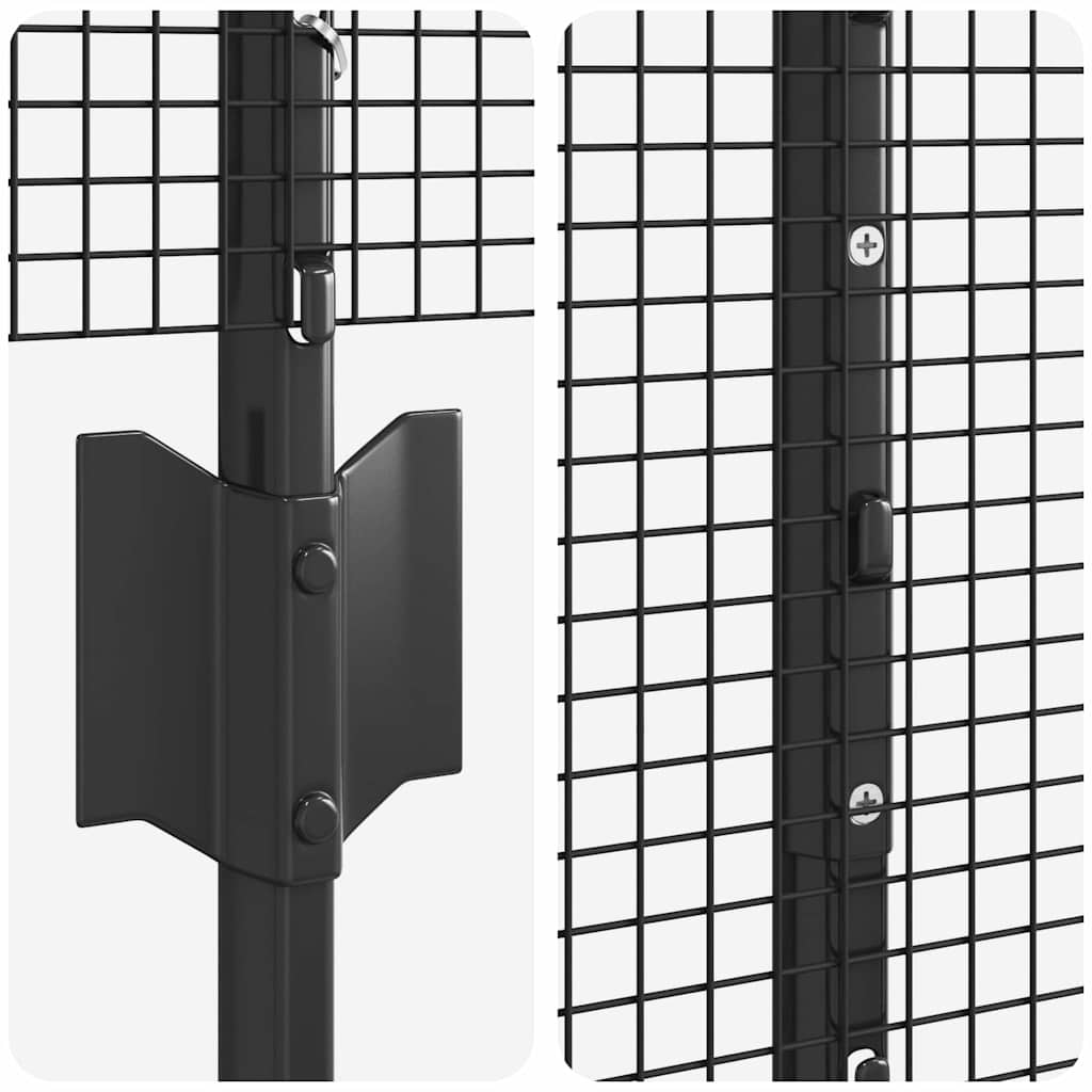 Welded Wire Fence with Post 25 x 1 m (W x H)