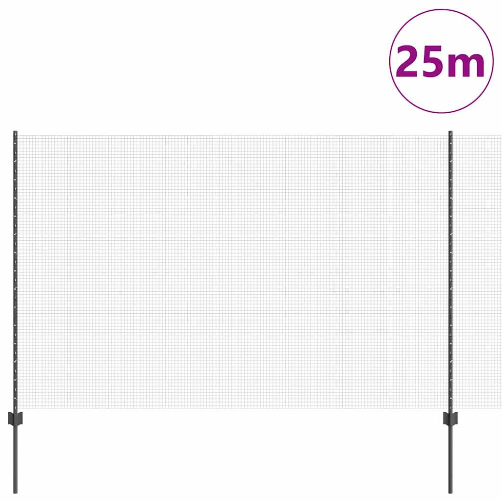 Fence with Post Grey