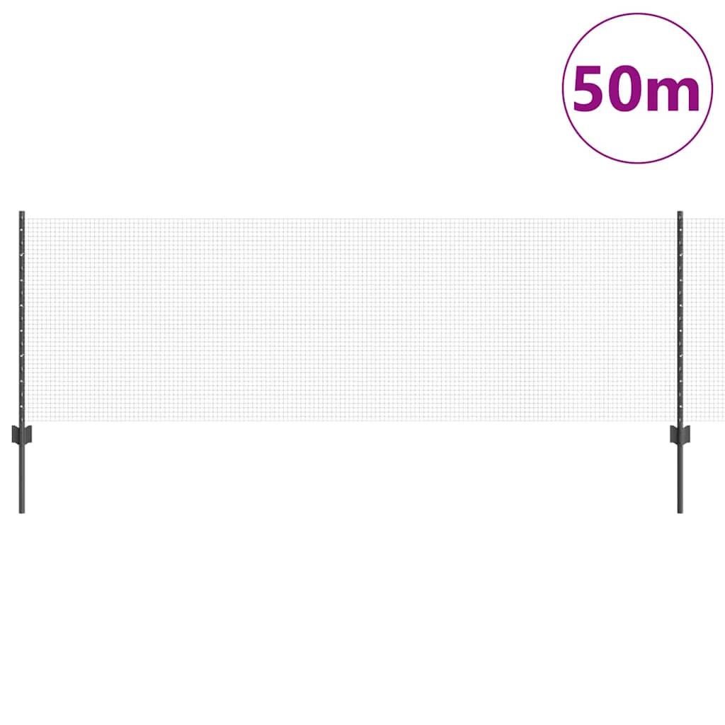 Fence with Post Grey