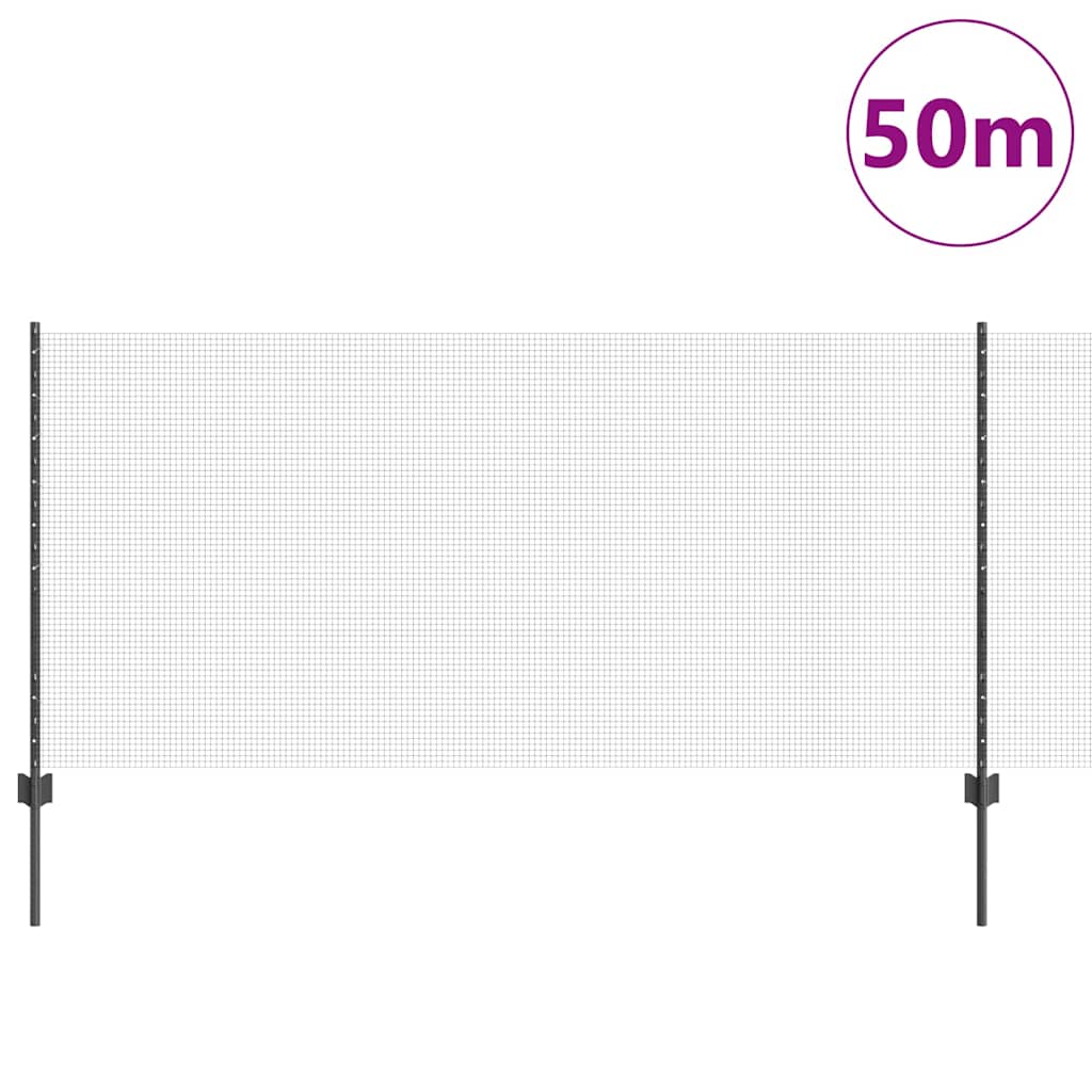 Fence with Post Grey