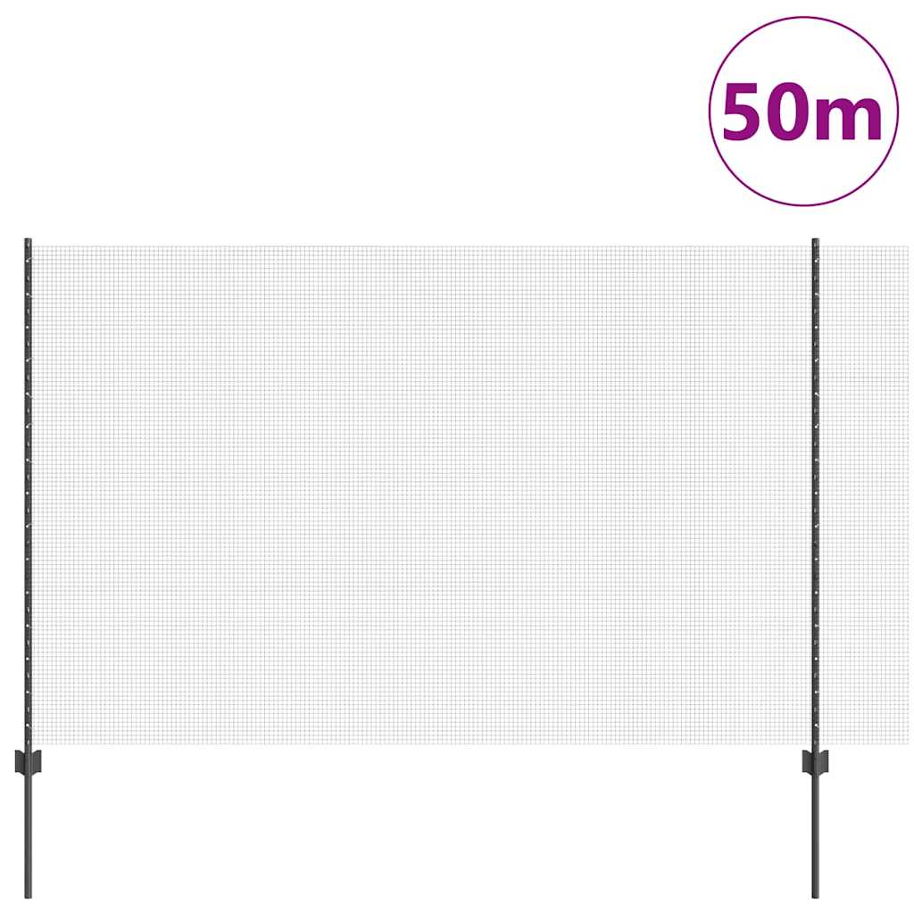 Fence with Post Grey