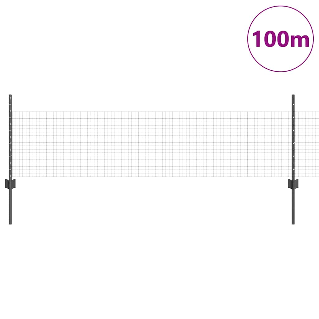 Fence with Post Grey