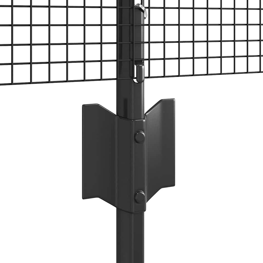 Welded Wire Fence with Post 100 x 0.8 m (W x H)