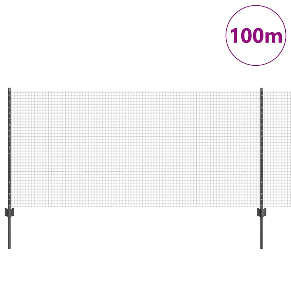 Fence with Post Grey