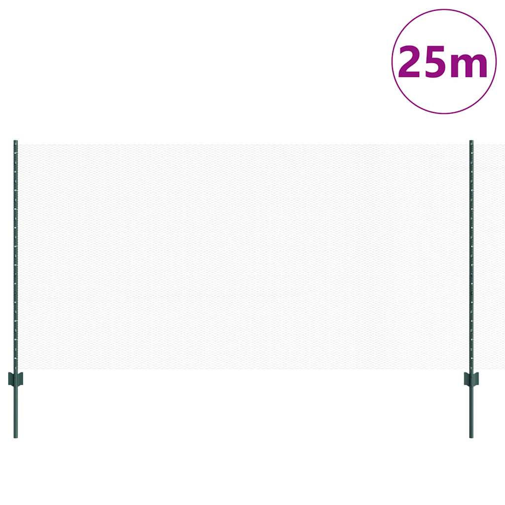 Fence with Post Green