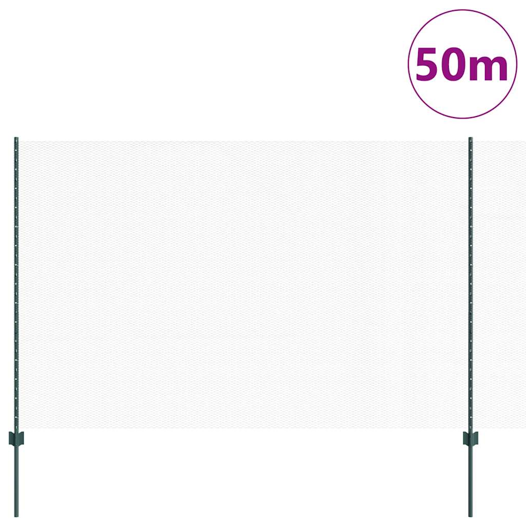 Fence with Post Green
