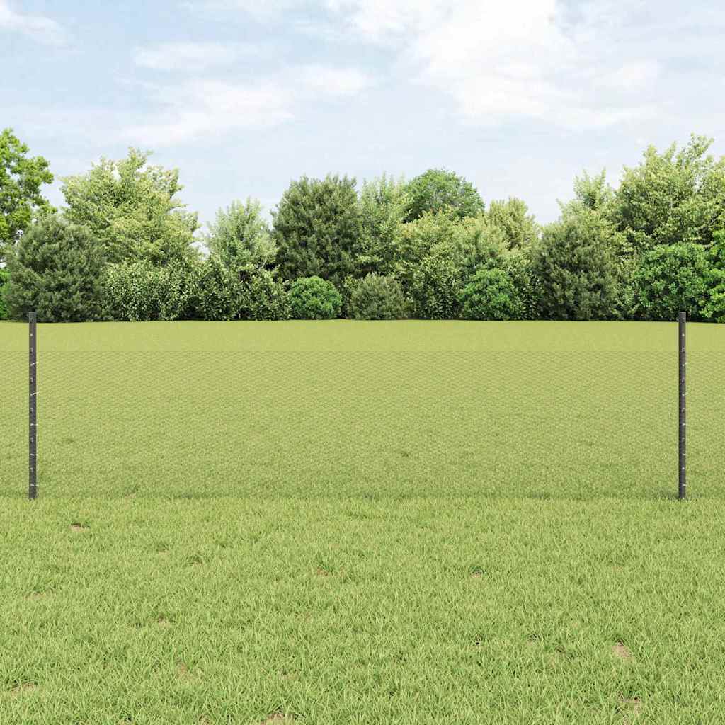 Fence with Post Grey
