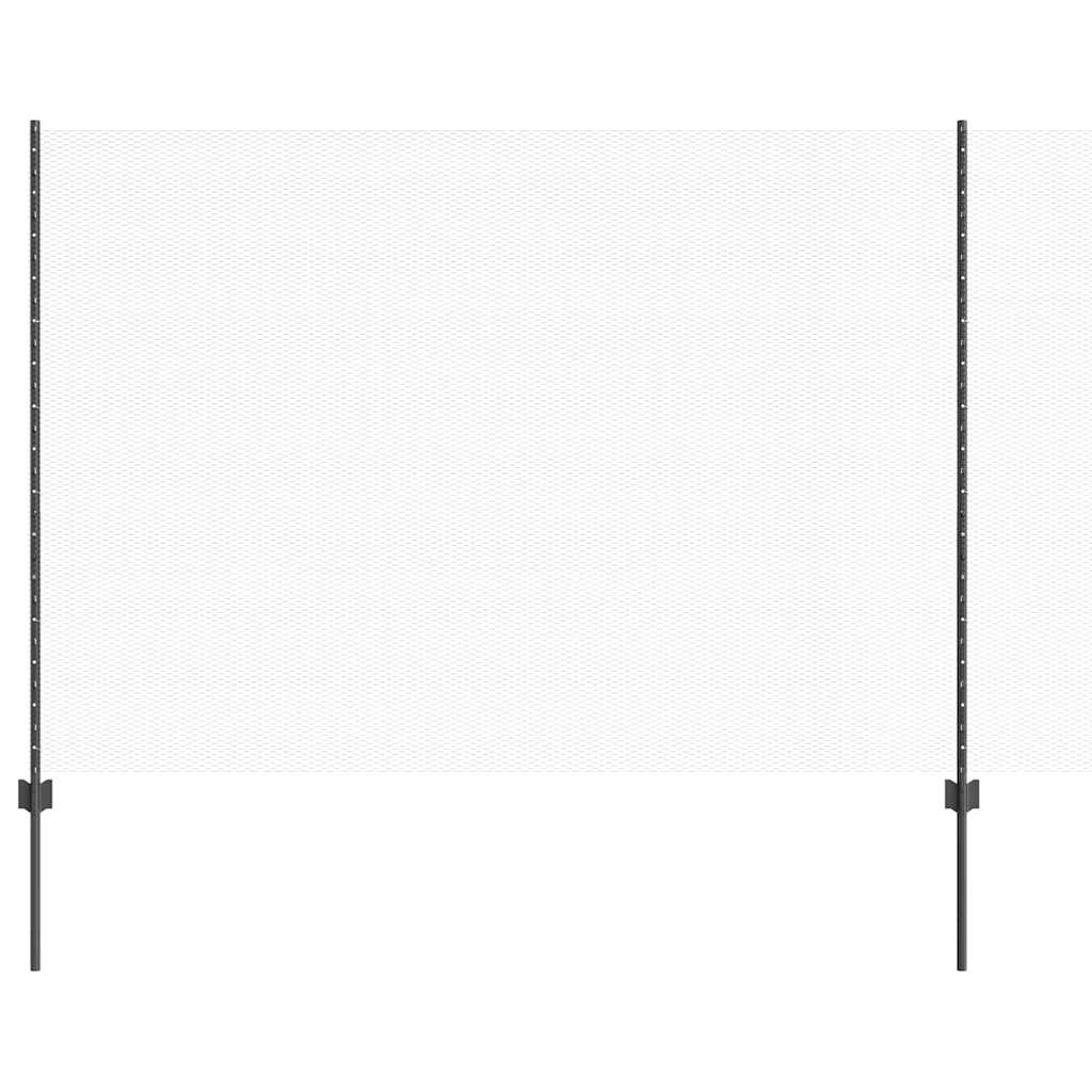 Fence with Post Grey