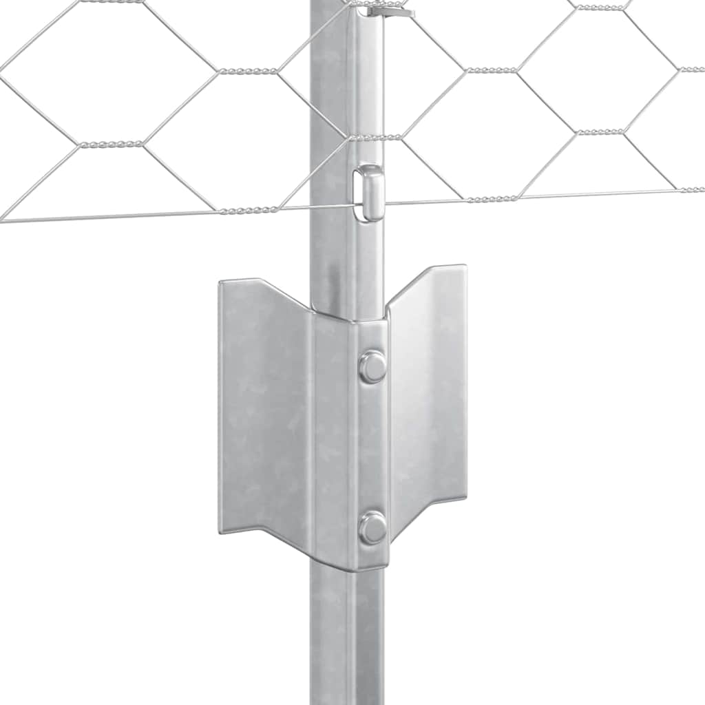 Welded Wire Fence 10 x 0.5 m (W x H) Hot-Dip Galvanised Steel