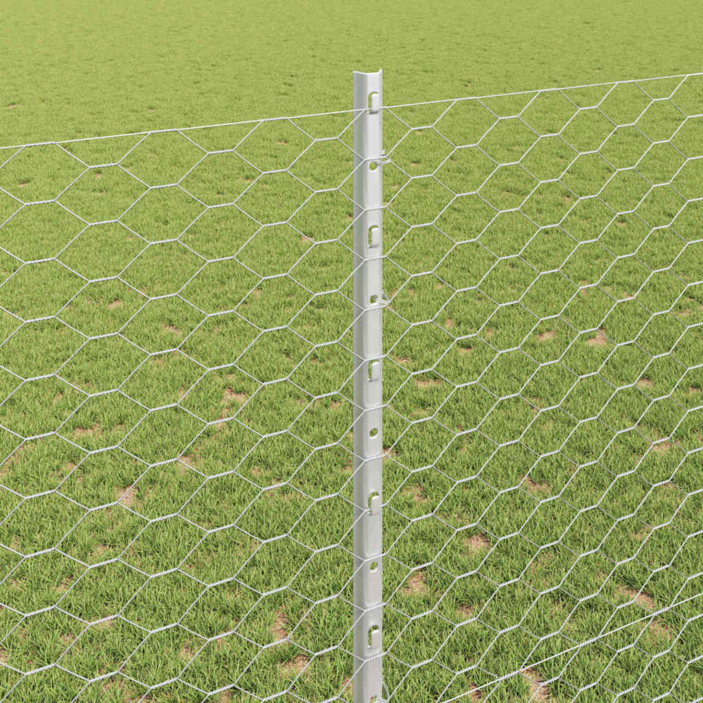 Welded Wire Fence 10 x 1.4 m (W x H) Hot-Dip Galvanised Steel