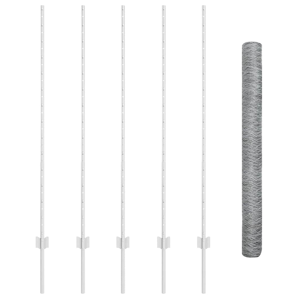 Welded Wire Fence 10 x 1.4 m (W x H) Hot-Dip Galvanised Steel