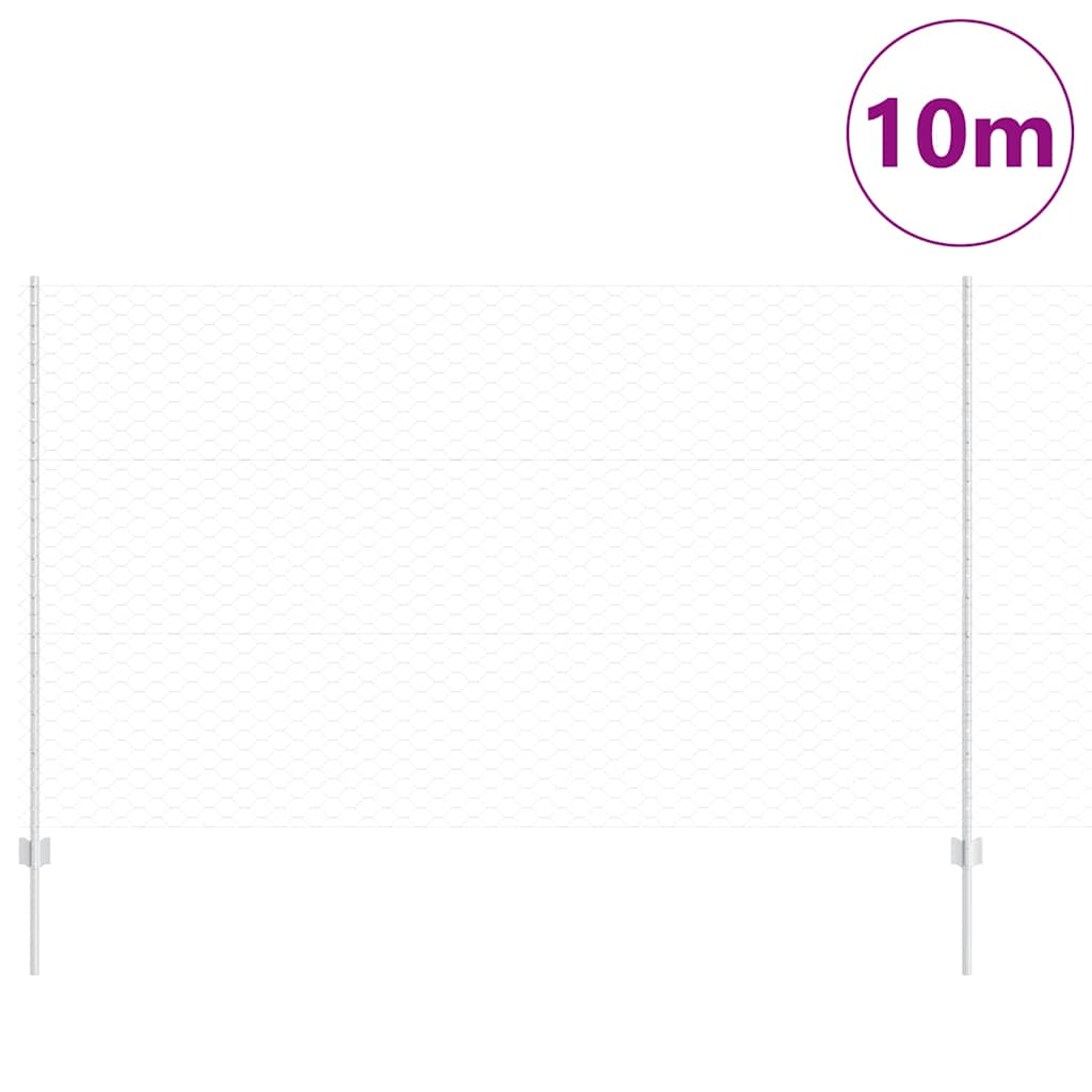 Welded Wire Fence 10 x 1.4 m (W x H) Hot-Dip Galvanised Steel