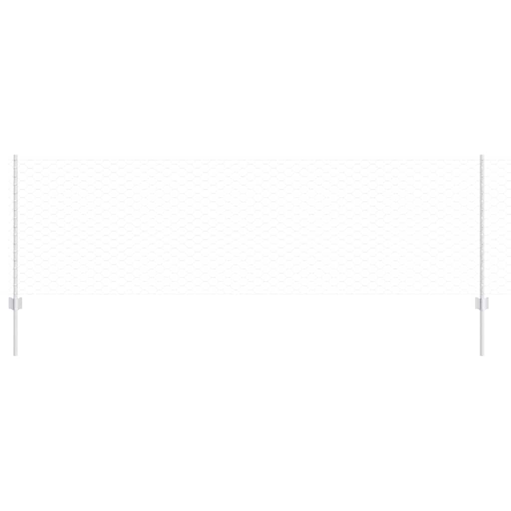 Welded Wire Fence 25 x 0.8 m (W x H) Hot-Dip Galvanised Steel