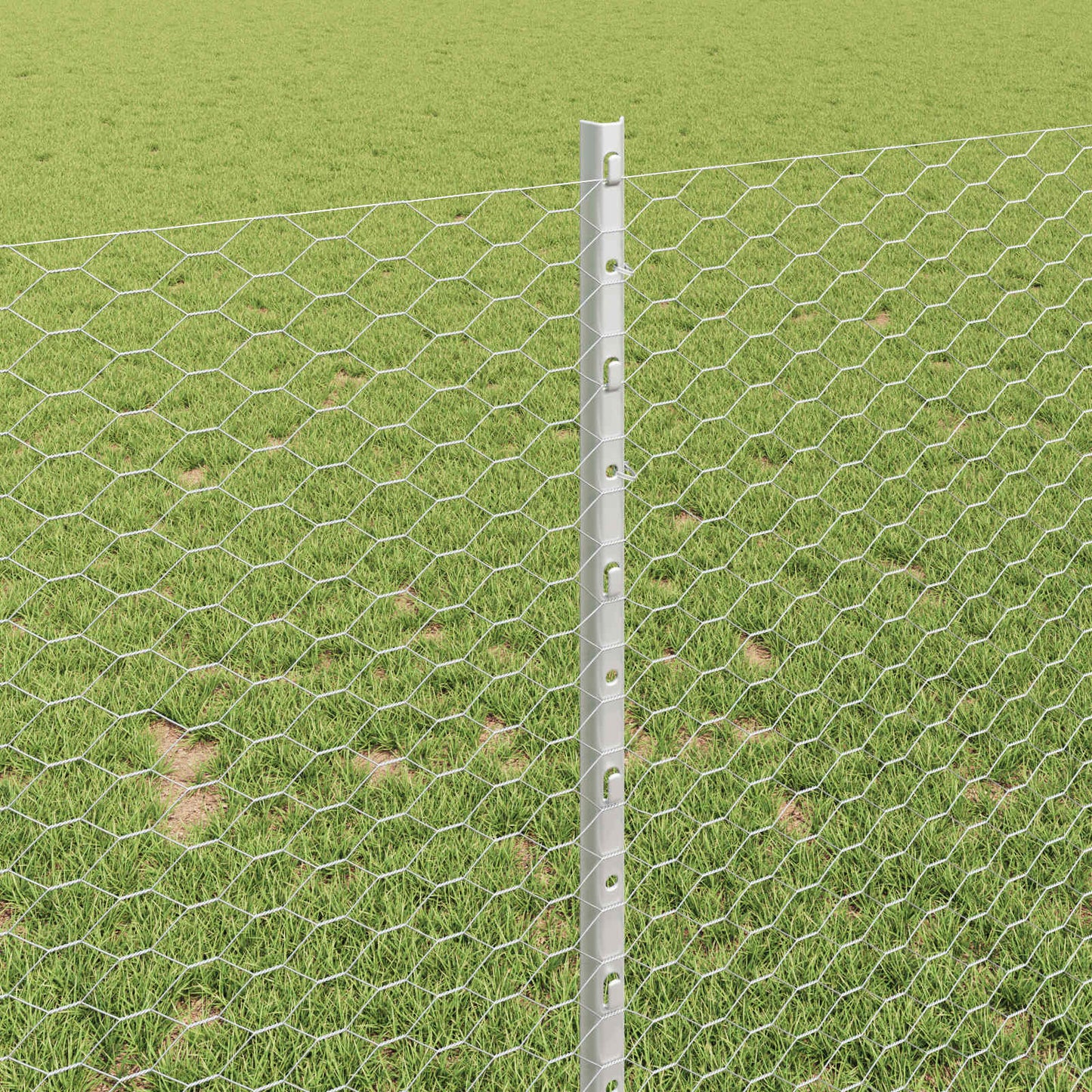 Welded Wire Fence 25 x 1 m (W x H) Hot-Dip Galvanised Steel