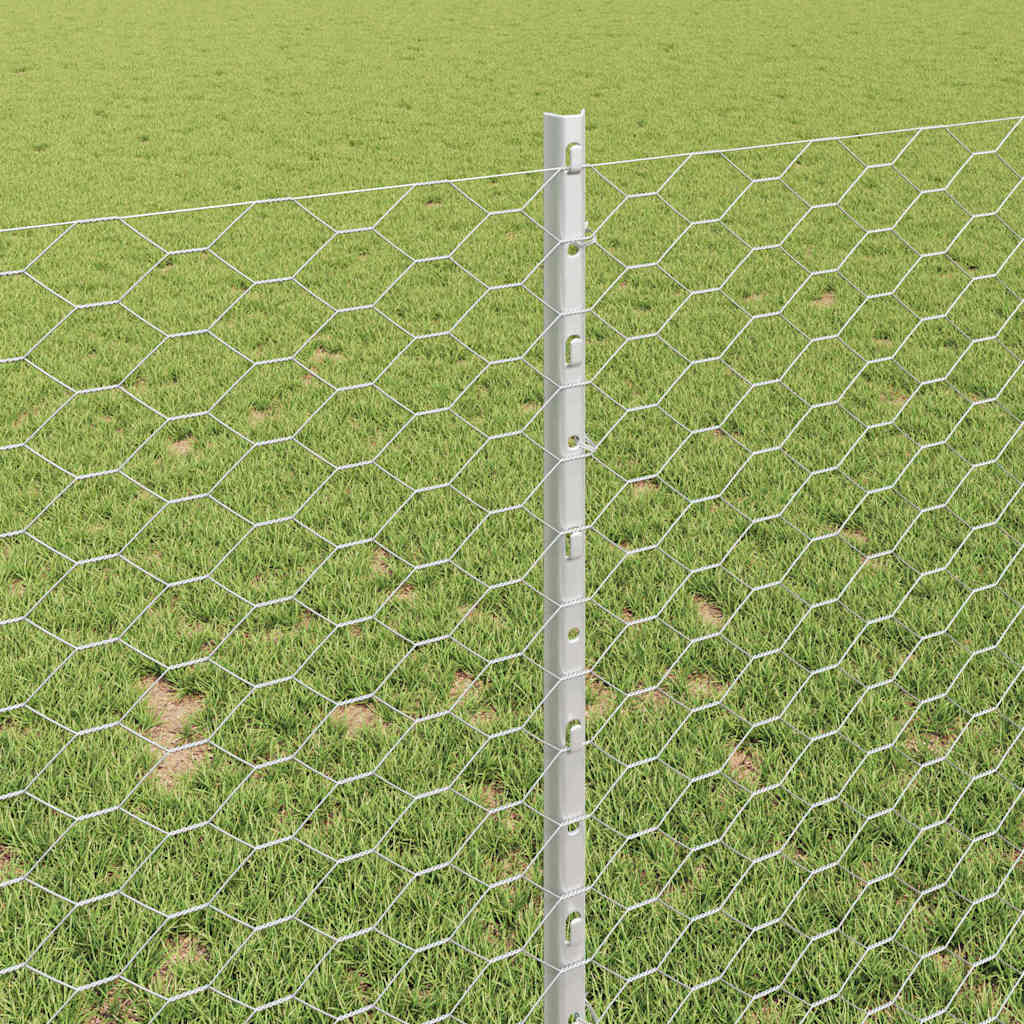 Welded Wire Fence 25 x 1 m (W x H) Hot-Dip Galvanised Steel