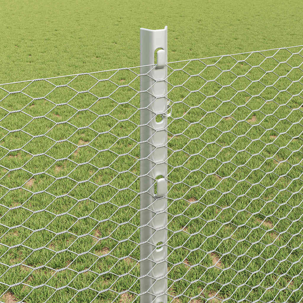 Welded Wire Fence 25 x 1.2 m (W x H) Hot-Dip Galvanised Steel