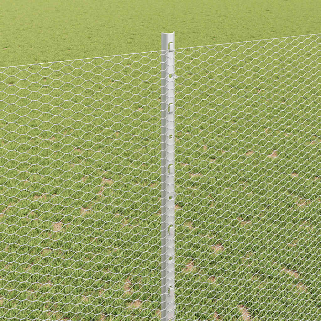 Welded Wire Fence 25 x 1.4 m (W x H) Hot-Dip Galvanised Steel