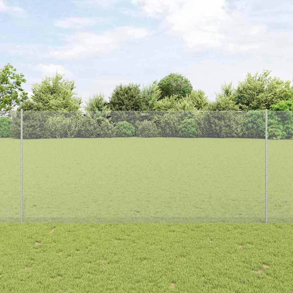 Welded Wire Fence 25 x 1.4 m (W x H) Hot-Dip Galvanised Steel