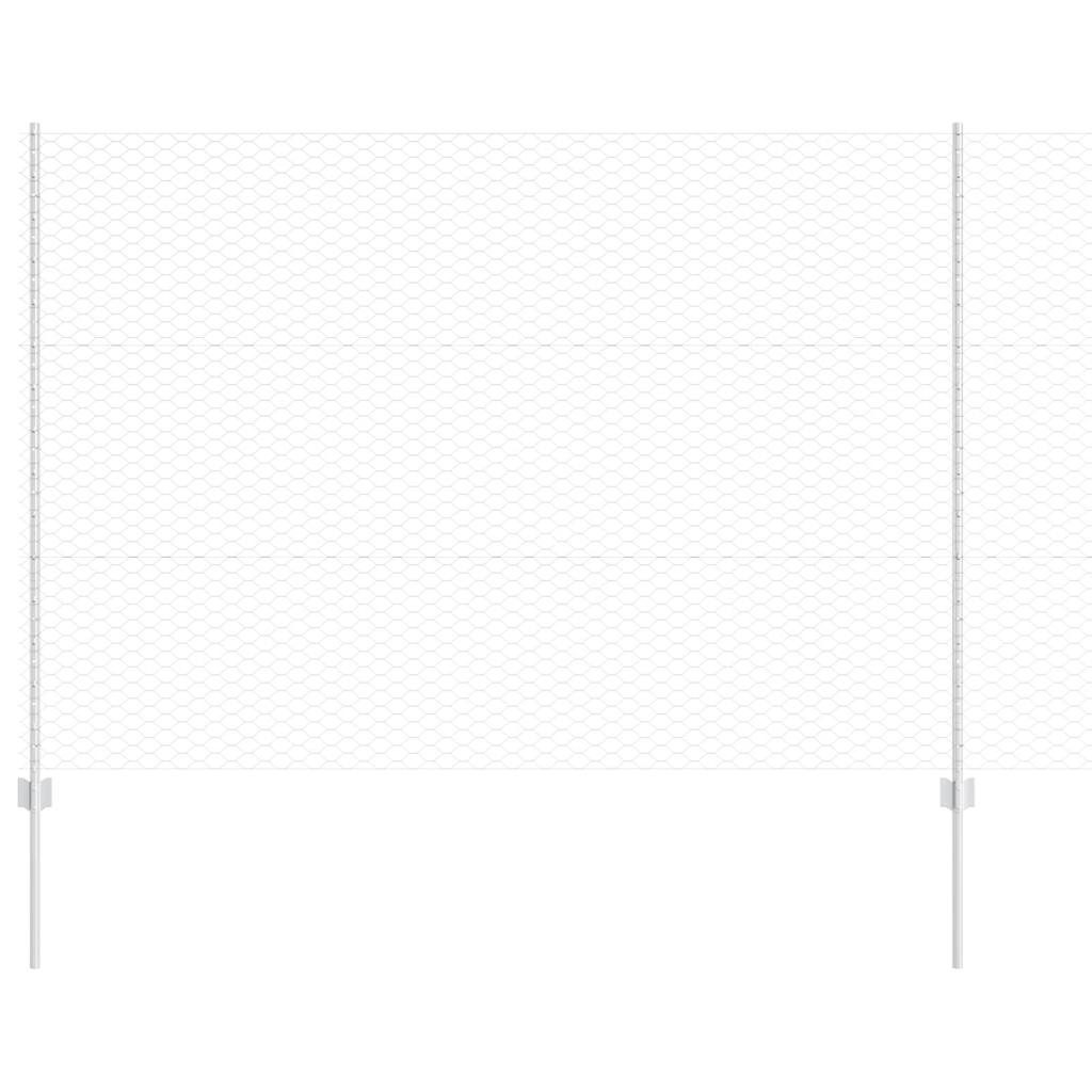Welded Wire Fence 25 x 1.5 m (W x H) Hot-Dip Galvanised Steel