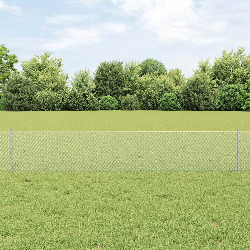 Welded Wire Fence 50 x 0.4 m (W x H) Hot-Dip Galvanised Steel
