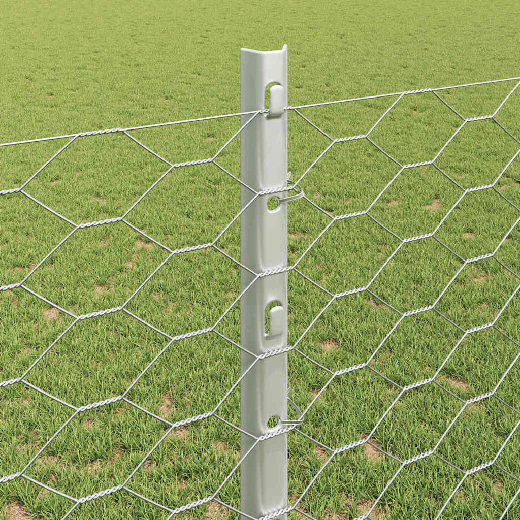 Welded Wire Fence 50 x 1.2 m (W x H) Hot-Dip Galvanised Steel