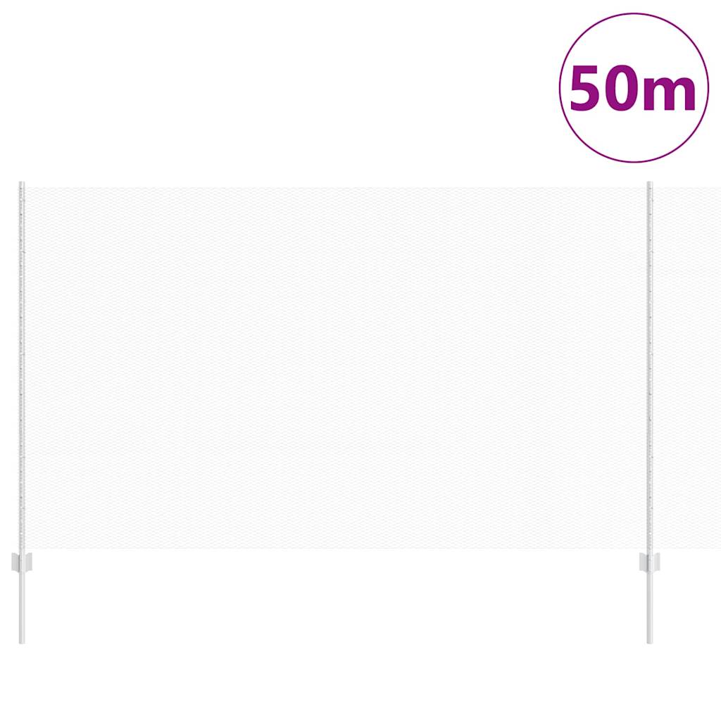 Fence with Post Silver