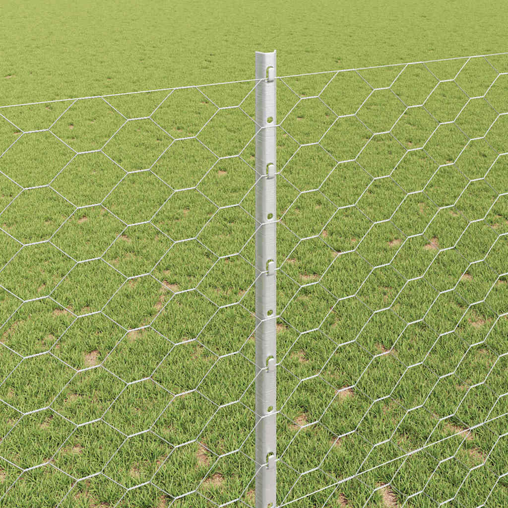 Welded Wire Fence 50 x 1.4 m (W x H) Hot-Dip Galvanised Steel