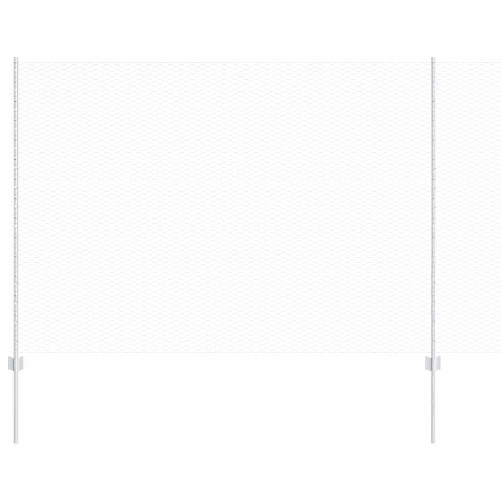 Welded Wire Fence 50 x 1.6 m (W x H) Hot-Dip Galvanised Steel
