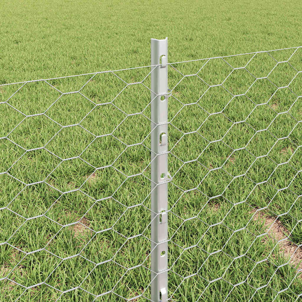 Welded Wire Fence 100 x 0.4 m (W x H) Hot-Dip Galvanised Steel