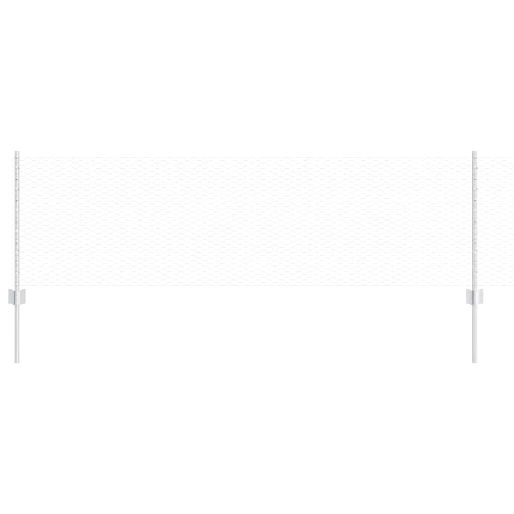 Welded Wire Fence 100 x 0.6 m (W x H) Hot-Dip Galvanised Steel