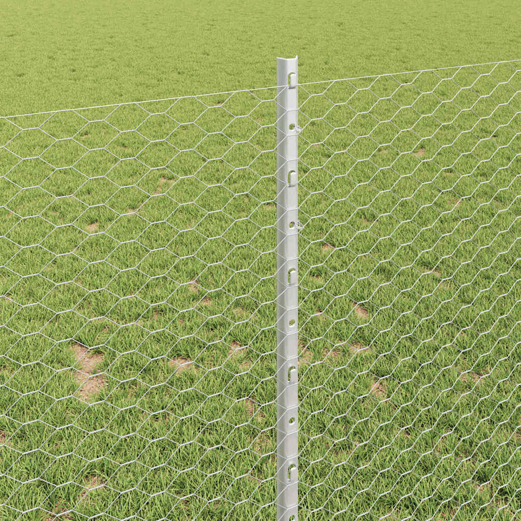 Welded Wire Fence 100 x 1 m (W x H) Hot-Dip Galvanised Steel