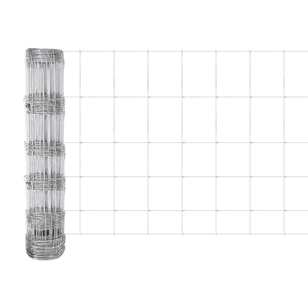 Fence with Post Silver