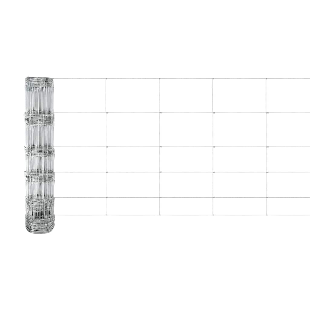 Fence with Post Silver
