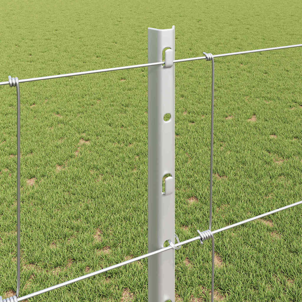 Wild Fence with Posts 25 x 1.2 m (W x H)