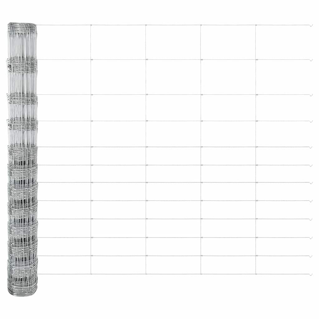 Fence with Post Silver