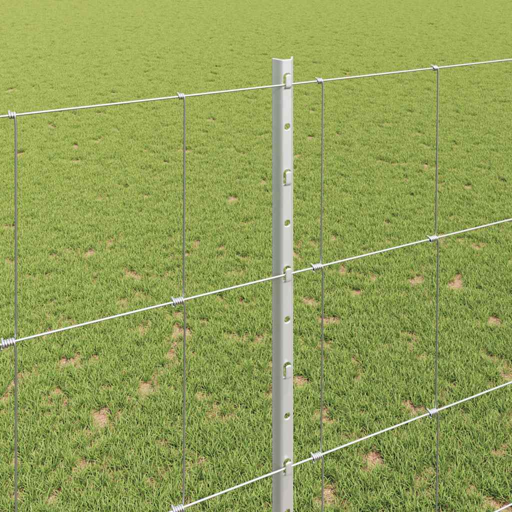 Wild Fence with Posts 25 x 1.5 m (W x H)