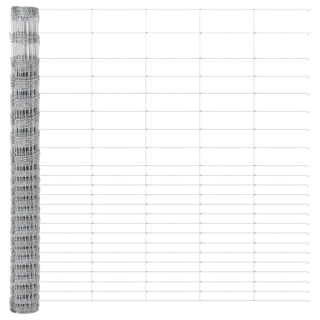 Fence with Post Silver